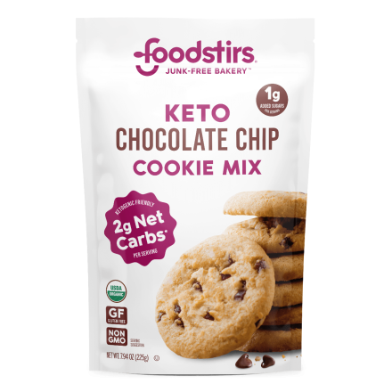 Foodstirs Keto Chocolate Chip Cookie Mix, 225g 