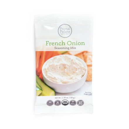 Primal Palate Organic French Onion Seasoning Mix, 33g