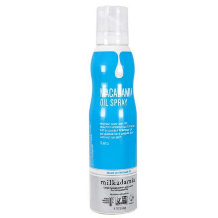 Front of Milkadamia Pure Macadamia Oil Spray