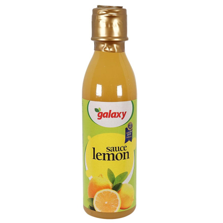 Front of Galaxy Lemon Sauce, 250ml