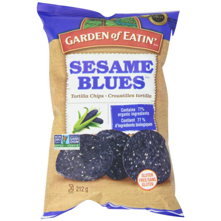 Garden of Eatin' Sesame Blues Tortilla Chips, 212g