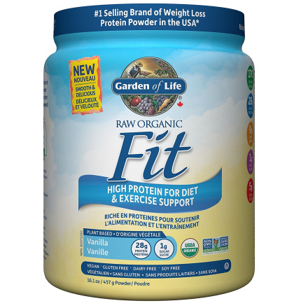 Garden of Life Raw Fit Protein Powder - Vanilla, 457g