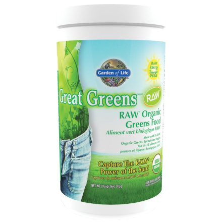 Garden of Life Raw Organic Greens Food, 240g