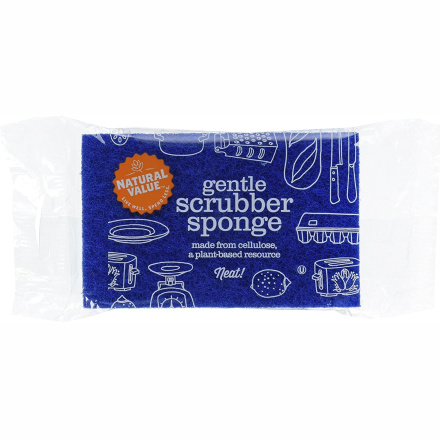Natural Value Gentle Scrubber Sponge, 1 Ct
