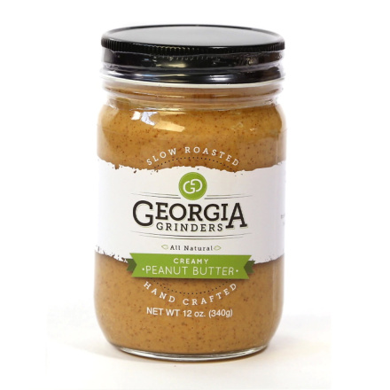 Georgia Grinders Creamy Peanut Butter, 340g