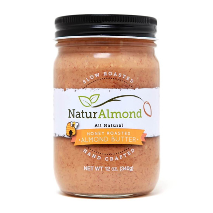 Georgia Grinders Honey Roasted Almond Butter, 340g