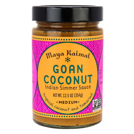 Maya Kaimal Goan Coconut Indian Simmer Sauce Medium, 354g