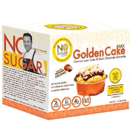 No Sugar Aloud Golden Cake Mix, 329g