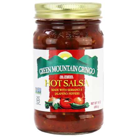 Green Mountain Gringo Hot Salsa, 454g