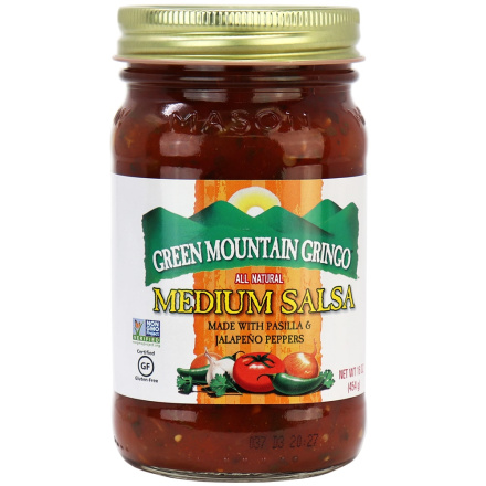 Green Mountain Gringo Medium Salsa, 454g