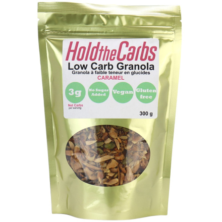 Hold The Carbs Low Carb Granola Caramel, 300g