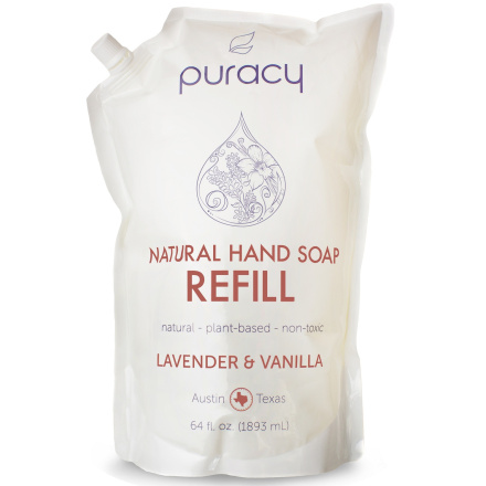 Puracy Natural Hand Soap Refill, 1893ml