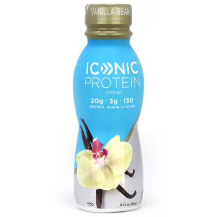Iconic Protein Vanilla Bean Grass-Fed Protein Drink, 340ml