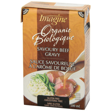 Imagine Foods Savory Beef Flavored Gravy, 500ml