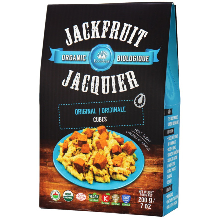 Ecoideas Organic Jackfruit Original Cubes, 200g