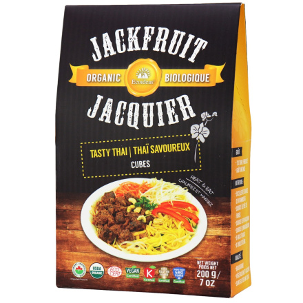 Ecoideas Organic Jackfruit Tasty Thai Cubes, 200g