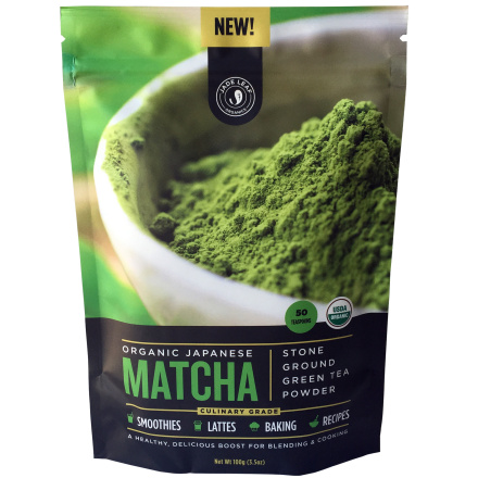 Jade Leaf Matcha Culinary Green Tea Matcha Powder, 100g Pouch