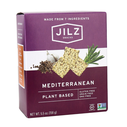 Jilz Gluten Free Mediterranean Crackerz, 156g