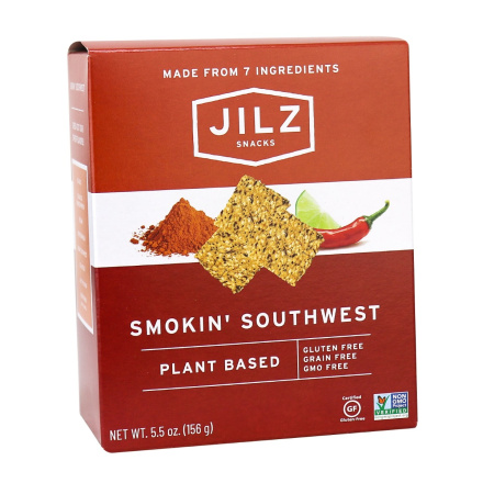 Jilz Gluten Free Smokin' Southwest Crackerz, 155g