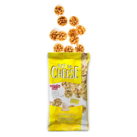 Just The Cheese White Cheddar Minis, 14g