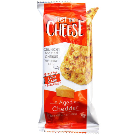 Just The Cheese Aged Cheddar Bar, 22g