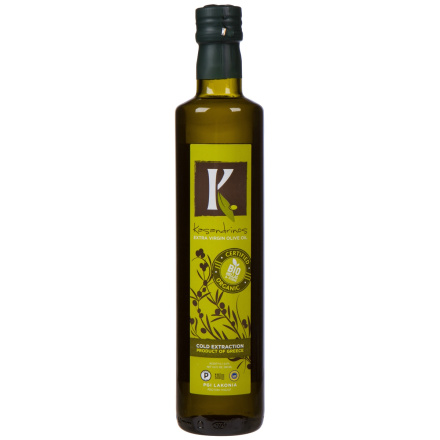 Kasandrinos Organic Extra Virgin Olive Oil, 500 ml