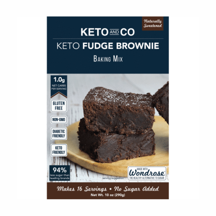Keto & Co Fudge Brownie Keto Baking Mix, 290g