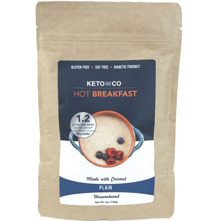 Keto & Co Keto Hot Breakfast Unsweetened, 148g