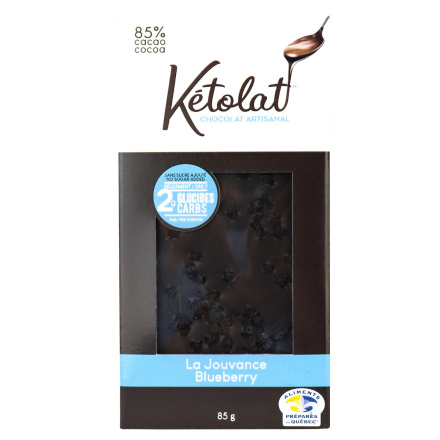Ketolat Artisan Chocolate Blueberry, 85g