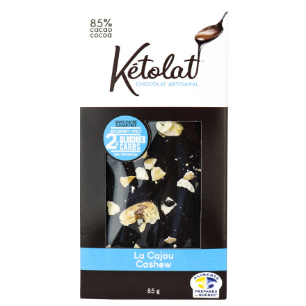 Ketolat Artisan Chocolate Cashew, 85g