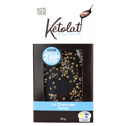 Ketolat Artisan Chocolate Hemp, 85g