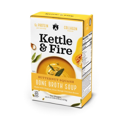 Kettle & Fire Butternut Squash Bone Broth Soup, 479g