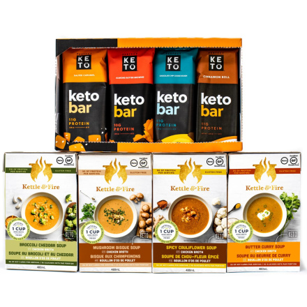 Keto Soups & Keto Bars Bundle