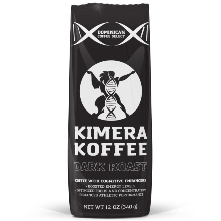 Kimera Koffee Nutropic Infused Dark Roast Ground Coffee, 340g
