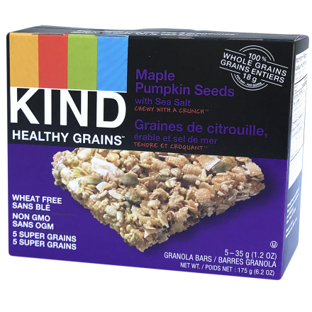 Kind Maple Pumpkin Seeds With Sea Salt Granola Bar, 5 Bars