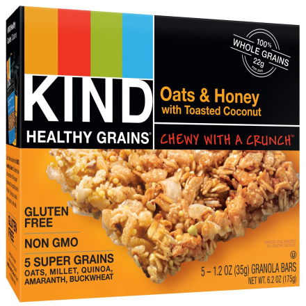 Kind Oats & Honey with Coconut Granola Bar, 5 Bars