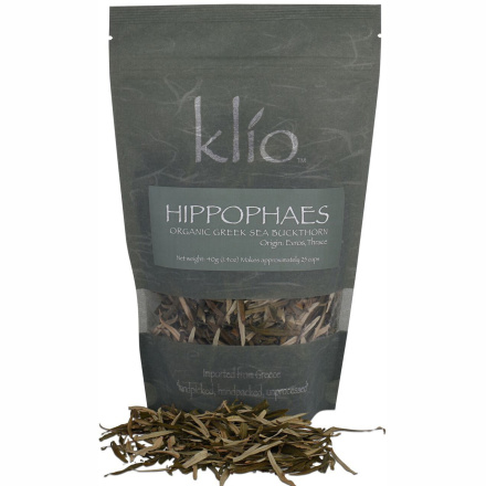Klio Greek Sea Buckthorn Tea From Evros, 40g