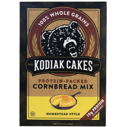 Kodiak Cakes Protein Packed Cornbread Mix, 480g