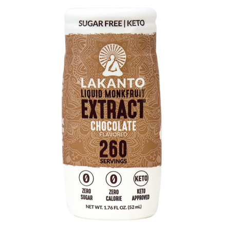 Lakanto Liquid Monkfruit Extract - Chocolate, 52 mL