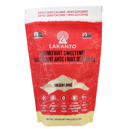 Lakanto Golden Monkfruit Sweetener, 800g