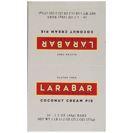 LaraBar Coconut Cream, 16 Bars