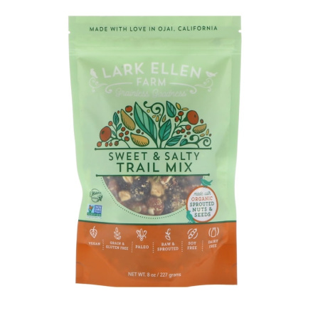 Lark Ellen Farm Sweet and Salty Trail Mix, 227g