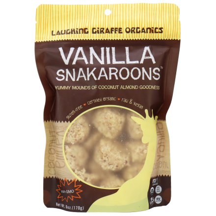 Laughing Giraffe Vanilla Snakaroons, 170g
