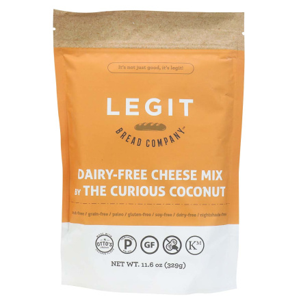 Legit Bread Company Dairy-Free Cheese Mix, 329g