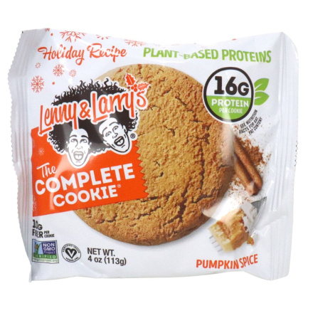 Front of Lenny and Larry's High Protein Cookie Pumpkin Spice