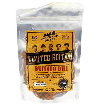 Louisville Vegan Jerky Buffalo Dill, 85g