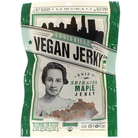 Louisville Vegan Jerky Enid's Sriracha Maple, 85g