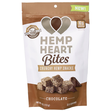 Manitoba Harvest Hemp Heart Bites Chocolate, 113g