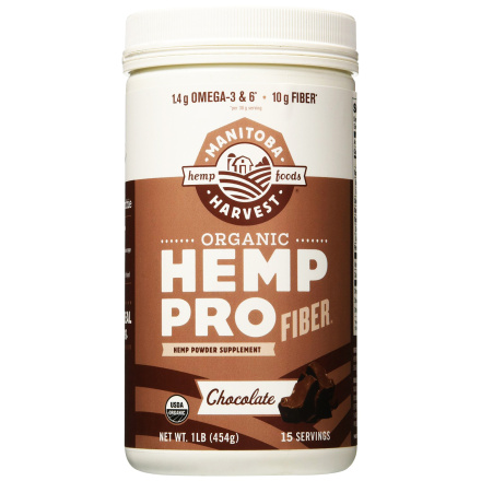 Manitoba Harvest Hemp Protein Powder Dark Chocolate, 454g