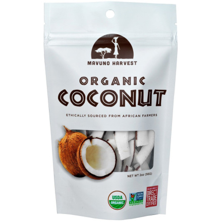 Mavuno Harvest Organic Dried Coconut, 56g